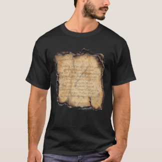Camiseta Amor Eterno: Carta Romântica Inspirada na Vintagem