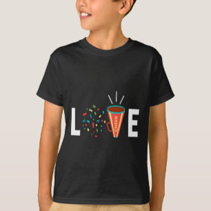 Camiseta Amor Eu Cheerleading Cheerleader Menina Ginástica