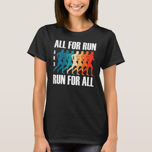 Camiseta Amor Executando Motivação de Cotação em Execução (Frente)