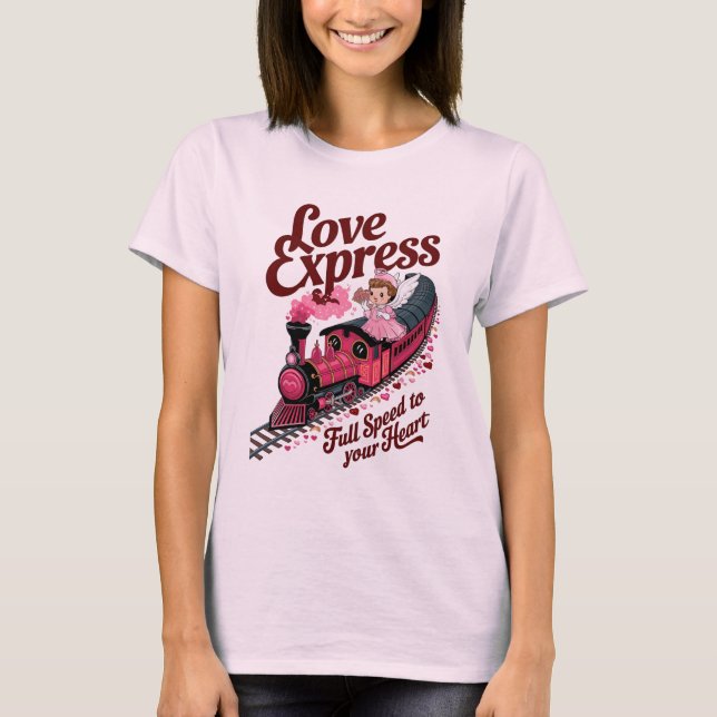 Camiseta Amor Expresso de São Valentão (Frente)