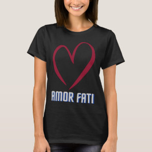 Camiseta AMOR FAT Friedrich Nietzsche Ame seu destino filos