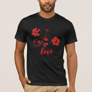 Camiseta Amor Flor