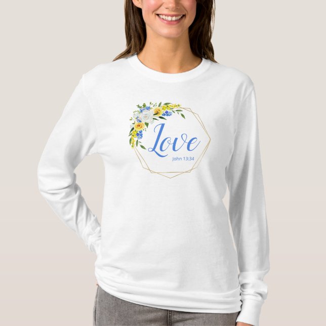 Camiseta Amor Floral (Frente)