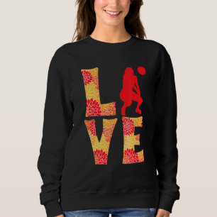 Camiseta Amor Floral das Girinas de Voleibol