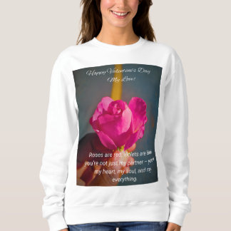 Camiseta Amor Floral - Hoodie Valentine Day