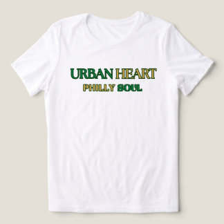 Camiseta AMOR FRATERNO URBAN HEART Verde Neblina Feminino