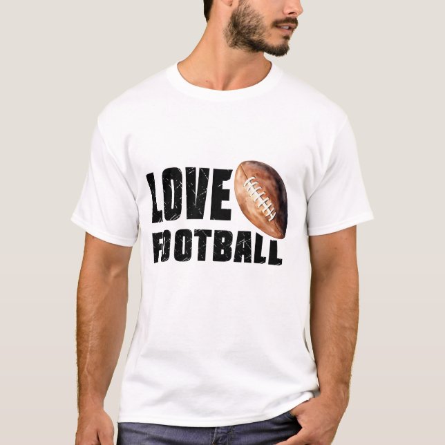 Camiseta Amor Futebol (Frente)