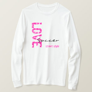 Camiseta Amor Futebol Estilo de Rua