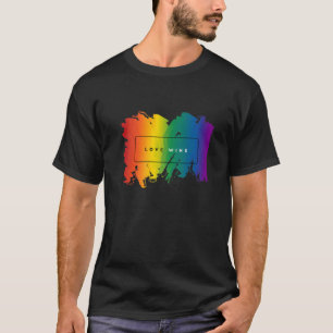 Camiseta Amor ganha LGBT Sinaliza Direitos Gay Igualdade