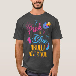 Camiseta Amor Gênero Revela Abuela Avó