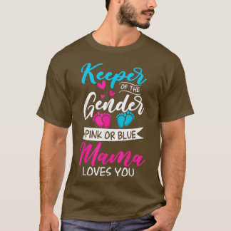 Camiseta Amor Gênero Revela Chá Rosa Ou Azul Amores Da Mamã