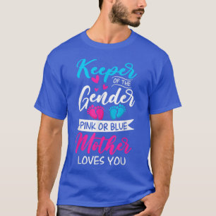 Camiseta Amor Gênero Revela Chá Rosa Ou Azul Mãe Amor