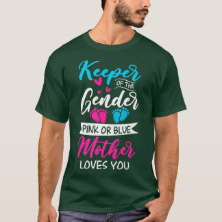 Camiseta Amor Gênero Revela Chá Rosa Ou Azul Mãe Amor