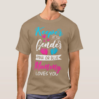 Camiseta Amor Gênero Revela Chá Rosa Ou Azul Mamães Amores