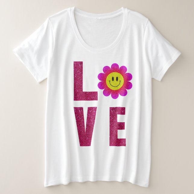 Camiseta Amor Girassol (Frente do Design)