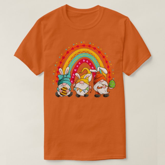 Camiseta Amor Gnomos Bola de Cabelo Coelhinha Ideia do Dia  (Frente do Design)