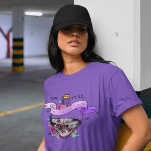 Camiseta Amor Gótico Eu Coloquei Um Espelho Em Você Gráfico