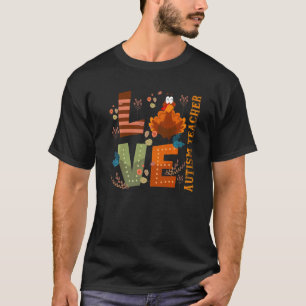Camiseta Amor Grato Autismo Professora Peru Dia de Ação de
