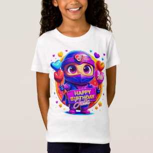 Camiseta Amor Guerreiro: Estilo Ninja! Presente de aniversá
