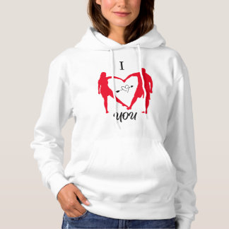 Camiseta Amor Hoodie para Mulheres Cozy e Presente Romântic