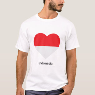 Camiseta Amor Indonésia