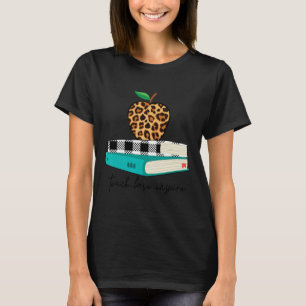 Camiseta Amor Inspire Leopard Imprima Apple Professora Engr