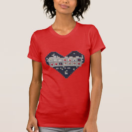 Camiseta Amor ixelado