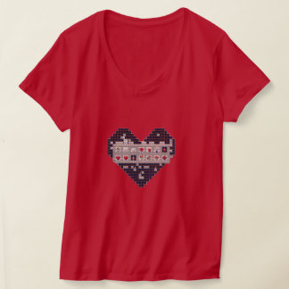 Camiseta Amor ixelado