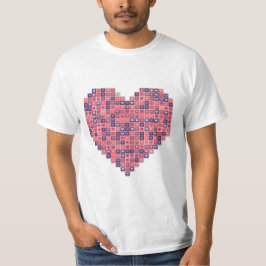 Camiseta Amor ixelado