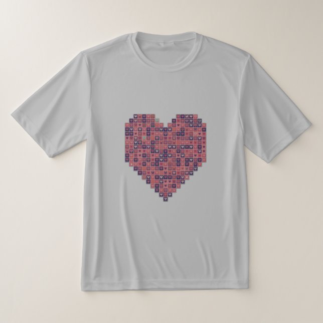 Camiseta Amor ixelado (Postura )