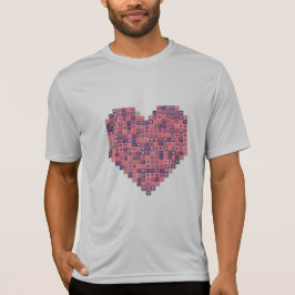 Camiseta Amor ixelado