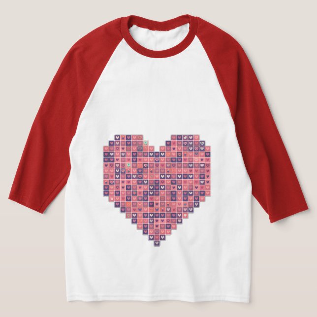 Camiseta Amor ixelado (Postura )