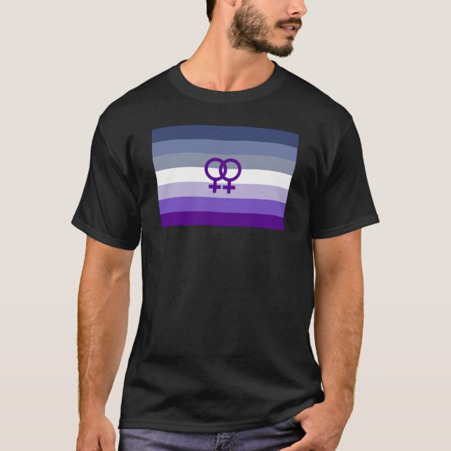 Camiseta Amor Lésbico Butch Orgulho WLW (Frente)