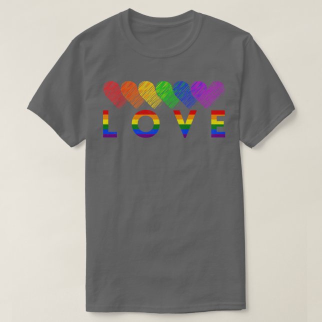 Camiseta Amor LGBT2 (Frente do Design)