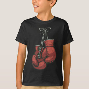 Camiseta Amor Luvas Boxando Retro Vintage Red Boxer Gift Mm