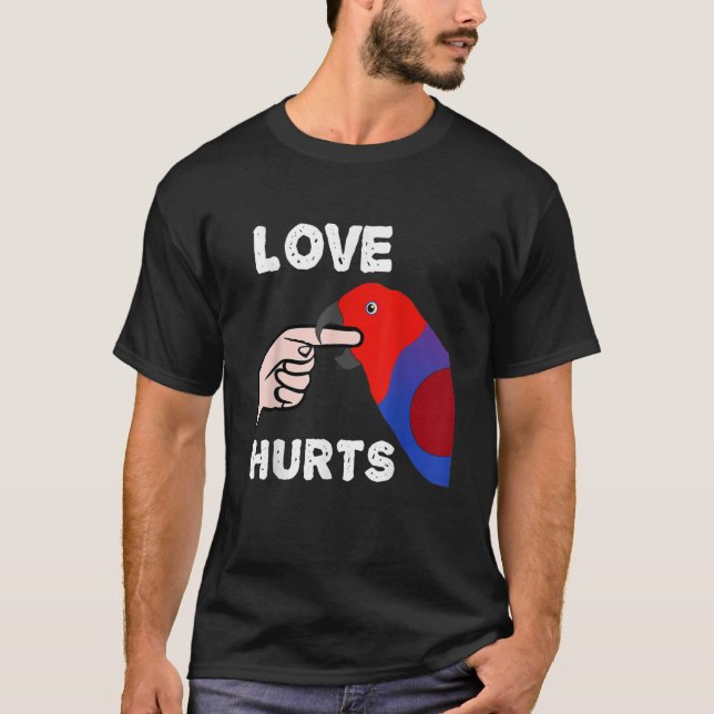 Camiseta Amor Magoa A Mulher Eclectus Parrot (Frente)