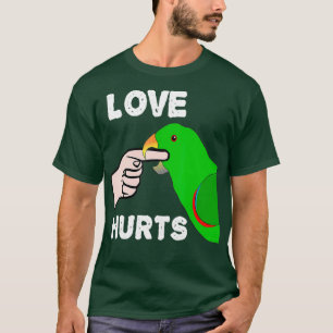 Camiseta Amor Magoa Eclectus Machado Papagaio Valentinex27s