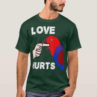 Camiseta Amor Magoa Mulher Eclectus Parrot