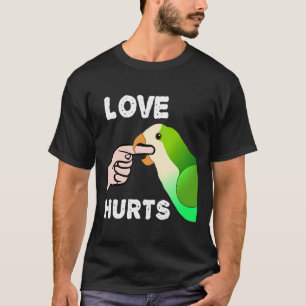 Camiseta Amor Magoa Quaker Papagaio Peitinho Mordendo Fing