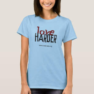 Camiseta Amor mais duramente (com URL)
