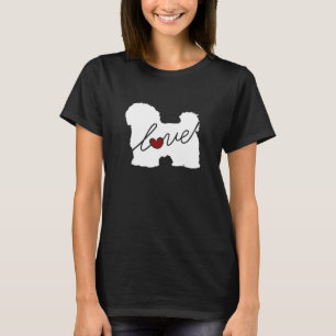 Camiseta Amor maltês/Havanese