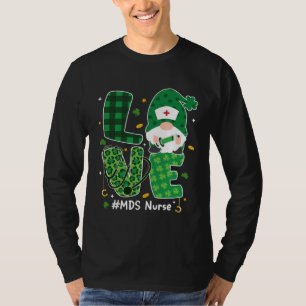 Camiseta Amor MDS Enfermeira Vida de Enfermagem Gnomo Médic