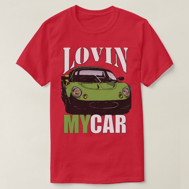 CAMISETA AMOR MEU CARRO (Frente do Design)