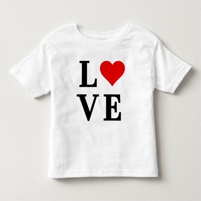 Camiseta AMOR Minimalista Simples (Frente)