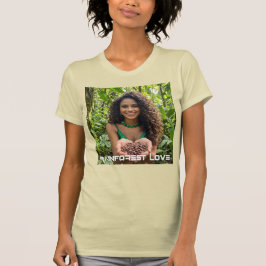 CAMISETA AMOR NA FLORESTA TROPICAL