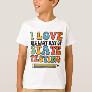 Camiseta Amor No Dia Passado Testando Engraçado Professor