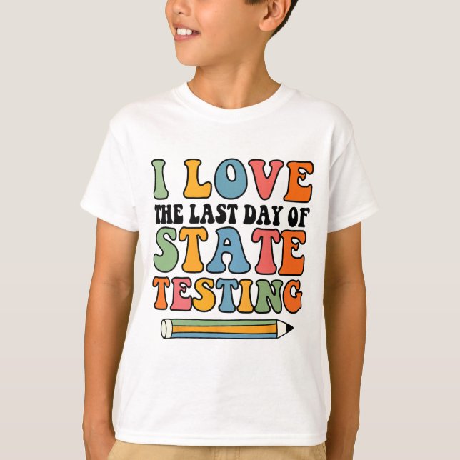 Camiseta Amor No Dia Passado Testando Engraçado Professor (Frente)