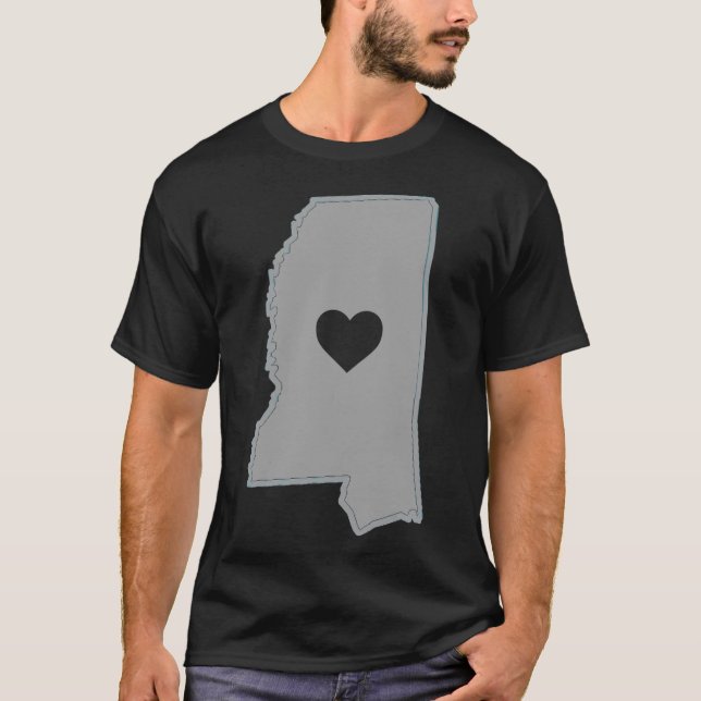 Camiseta Amor no Mississippi 2 (Frente)