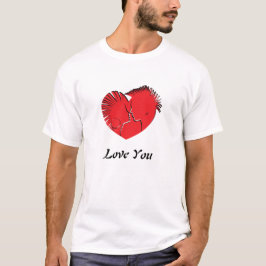 CAMISETA AMOR NO PERFIL