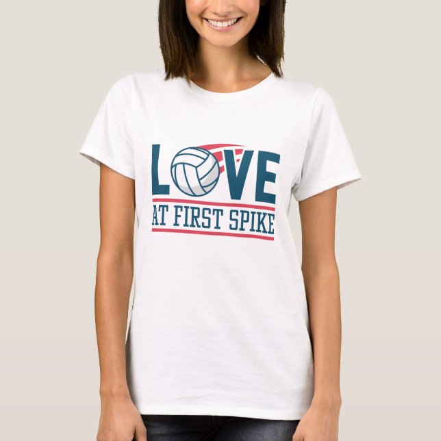 Camiseta Amor No Primeiro Spike (Frente)